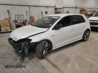 2017 Volkswagen Golf z VIN WVWVF7AU6HW040722, wystawiony jako Copart lot #59060395 z przebiegiem 89 508 mil mil oraz Szkoda całkowita • Salvage title. Historia ofert i sprzedaży dostępna na DreamBid. Obrazek 1.