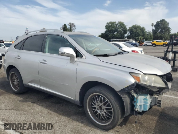 2010 Lexus RX 350 z VIN 2T2ZK1BA2AC001439, wystawiony jako Copart lot #56710745 z przebiegiem 276 110 mil mil oraz Szkoda całkowita • Salvage title. Historia ofert i sprzedaży dostępna na DreamBid. Obrazek 4.