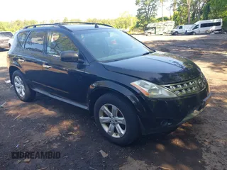 2006 Nissan Murano SL z VIN JN8AZ08WX6W534510, wystawiony jako IAAI lot #42412675 z przebiegiem 105 923 mil mil oraz . Historia ofert i sprzedaży dostępna na DreamBid. Obrazek 1.