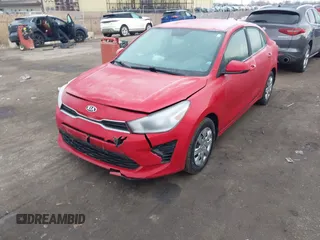 2021 Kia Rio LX with VIN 3KPA24AD2ME370063, listed as a IAAI auction lot 41696461 with 63,628 mi miles. Bid and sale history available at carsss.com. Image 17.