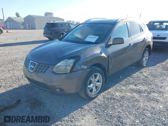 2008 Nissan Rogue SL with VIN JN8AS58V58W128582, listed as a IAAI auction lot 42055041 with 203,805 mi miles and . Bid and sale history available at DreamBid. Image 2.