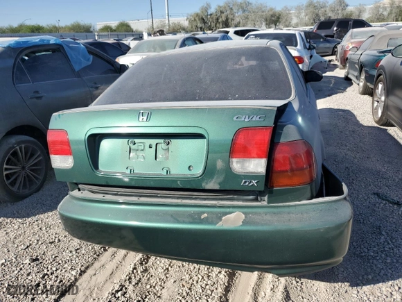 1998 Honda Civic DX with VIN JHMEJ6627WS011524, listed as a Copart auction lot 73585254 with 140,378 mi miles and Salvage Title. Bid and sale history available at carsss.com. Image 6.