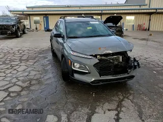 2021 Hyundai Kona Night Edition with VIN KM8K6CA52MU699063, listed as a Copart auction lot 45216775 with 58,340 mi miles and Salvage Title. Bid and sale history available at DreamBid. Image 13.