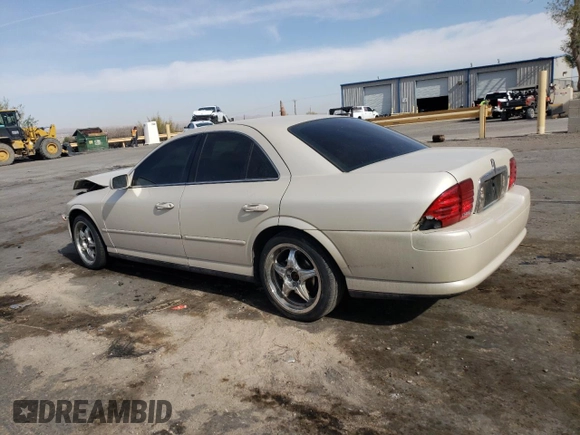 2002 Lincoln LS w/Base Pkg with VIN 1LNHM87A02Y607066, listed as a Copart auction lot 51151655 with 146,422 mi miles and Salvage Title. Bid and sale history available at carsss.com. Image 2.