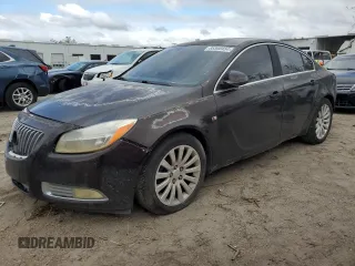 2011 Buick Regal CXL RL3 with VIN W04GR5EC8B1034750, listed as a Copart auction lot 85300454 with 0 mi miles and Salvage Title. Bid and sale history available at carsss.com. Image 1.