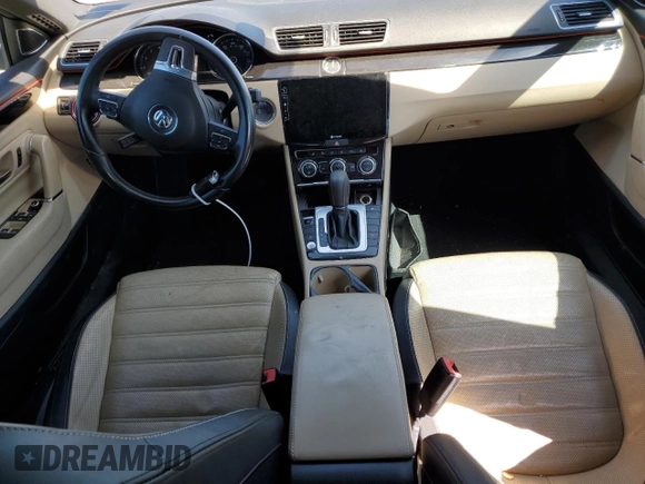 2014 Volkswagen CC Executive with VIN WVWGU7ANXEE526457, listed as a Copart auction lot 55958045 with 118,210 mi miles and Salvage title. Bid and sale history available at DreamBid. Image 8.