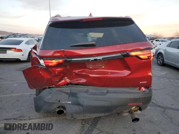 2023 Chevrolet Traverse RS with VIN 1GNERJKW5PJ243088, listed as a Copart auction lot 82434474 with 30,033 mi miles and Salvage Title. Bid and sale history available at carsss.com. Image 6.