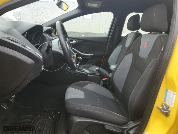 2017 Ford Focus ST with VIN 1FADP3L96HL220624, listed as a Copart auction lot 48474855 with 130,689 mi miles and Salvage Title. Bid and sale history available at carsss.com. Image 7.
