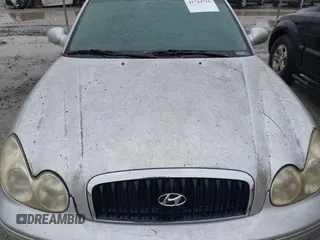 2003 Hyundai Sonata GLS with VIN KMHWF35H23A765892, listed as a IAAI auction lot 41744716 with 96,698 mi miles. Bid and sale history available at carsss.com. Image 6.