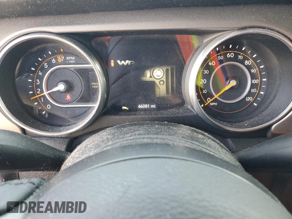 2018 Jeep Wrangler Sport with VIN 1C4GJXAG4JW150854, listed as a Copart auction lot 80236694 with 46,081 mi miles and Salvage Title. Bid and sale history available at carsss.com. Image 9.