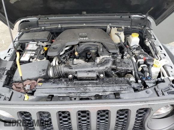 2021 Jeep Gladiator Rubicon with VIN 1C6JJTBG5ML615653, listed as a Copart auction lot 51297795 with 48,918 mi miles and Salvage title. Bid and sale history available at DreamBid. Image 11.