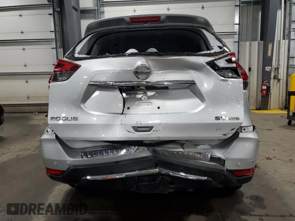 2019 Nissan Rogue SL with VIN 5N1AT2MV2KC827153, listed as a Copart auction lot 52805195 with 67,101 mi miles and Salvage Title. Bid and sale history available at carsss.com. Image 6.