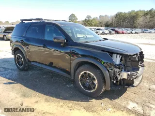 2023 Nissan Pathfinder SV with VIN 5N1DR3BD9PC230150, listed as a Copart auction lot 48236025 with 25,498 mi miles and Salvage Title. Bid and sale history available at carsss.com. Image 4.