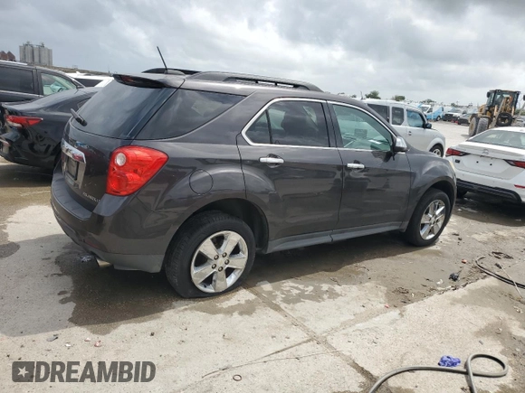 2015 Chevrolet Equinox LT with VIN 2GNFLCE32F6250059, listed as a Copart auction lot 51685445 with 131,200 mi miles and Salvage Title. Bid and sale history available at carsss.com. Image 3.