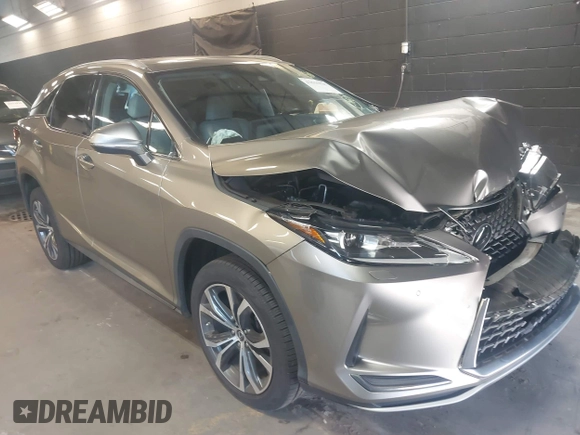 2020 Lexus RX 350 with VIN 2T2HZMDA0LC241565, listed as a IAAI auction lot 42556825 with 48,840 mi miles and . Bid and sale history available at DreamBid. Image 1.