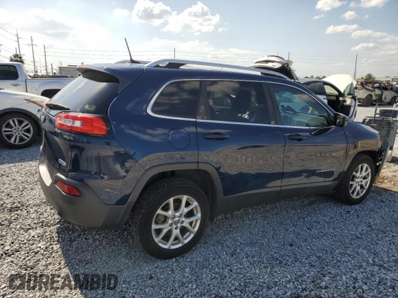 2018 Jeep Cherokee Latitude Plus with VIN 1C4PJLLB8JD590419, listed as a Copart auction lot 51734675 with 145,331 mi miles and Salvage Title. Bid and sale history available at carsss.com. Image 3.