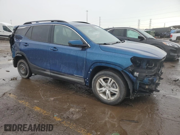 2020 GMC Terrain SLE with VIN 3GKALTEV6LL121676, listed as a Copart auction lot 47544105 with 68,602 mi miles and Non Repairable. Bid and sale history available at carsss.com. Image 4.