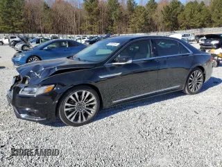 2017 Lincoln Continental Reserve with VIN 1LN6L9RP3H5600933, listed as a Copart auction lot 83584144 with 23,225 mi miles and Salvage Title. Bid and sale history available at carsss.com. Image 1.