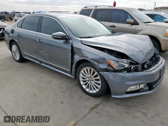 2016 Volkswagen Passat SE с VIN 1VWBT7A36GC004710, выставлен на аукционе Copart как лот 47977765 с пробегом Не указан миль и Списание • Salvage title. История ставок и продаж доступна на DreamBid. Изображение 4.