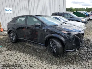 2023 Nissan ARIYA PLATINUM+ with VIN JN1DF0CD6PM700917, listed as a Copart auction lot 58748204 with 16,351 mi miles and Salvage Title. Bid and sale history available at carsss.com. Image 4.