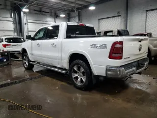 2020 Ram 1500 Laramie with VIN 1C6SRFJM8LN274113, listed as a Copart auction lot 45634455 with 164,629 mi miles and Salvage title. Bid and sale history available at DreamBid. Image 2.