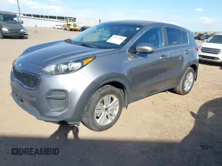 2017 Kia Sportage LX with VIN KNDPM3AC9H7108276, listed as a IAAI auction lot 41924350 with 101,609 mi miles. Bid and sale history available at carsss.com. Image 2.