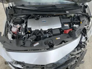 2021 Toyota Prius LE with VIN JTDKAMFP5M3192991, listed as a Copart auction lot 56768095 with 77,515 mi miles and Salvage title. Bid and sale history available at DreamBid. Image 11.