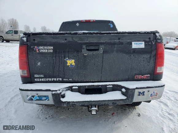 2011 GMC Sierra 1500 SLE with VIN 1GTR2VE3XBZ147037, listed as a Copart auction lot 46066135 with 125,702 mi miles and Clean Title. Bid and sale history available at carsss.com. Image 6.