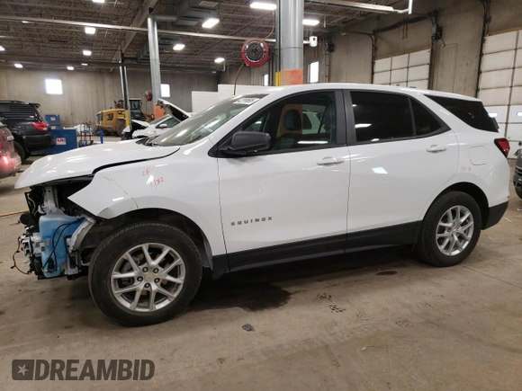 2024 Chevrolet Equinox LS with VIN 3GNAX5EG3RL270057, listed as a Copart auction lot 42299695 with 10,868 mi miles and Salvage Title. Bid and sale history available at carsss.com. Image 1.