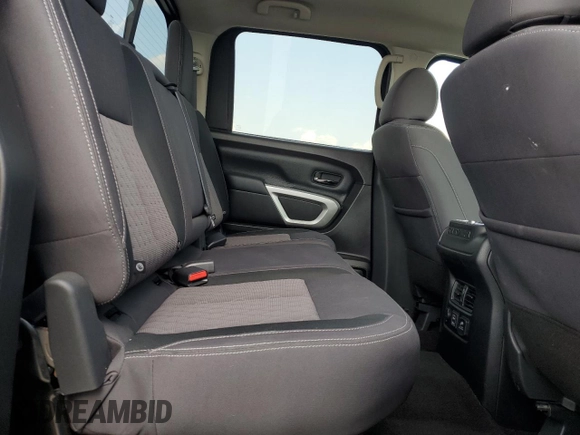 2024 Nissan Titan SV with VIN 1N6AA1EF5RN116182, listed as a Copart auction lot 59593725 with 14,201 mi miles and Salvage title. Bid and sale history available at DreamBid. Image 10.