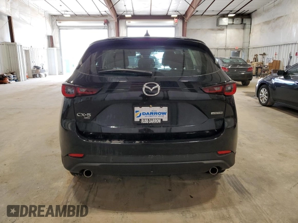 2023 Mazda CX-5 2.5 S with VIN JM3KFBAM5P0260383, listed as a Copart auction lot 51846035 with 29,977 mi miles and Salvage Title. Bid and sale history available at carsss.com. Image 6.