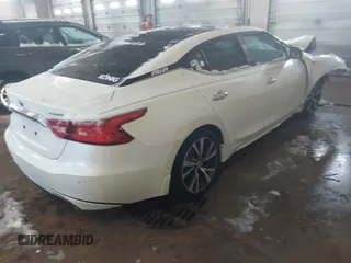 2017 Nissan Maxima SV with VIN 1N4AA6AP8HC383430, listed as a IAAI auction lot 41843529 with 105,244 mi miles and . Bid and sale history available at DreamBid. Image 4.