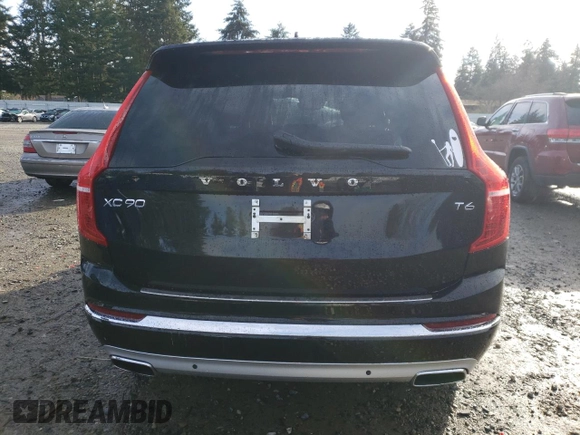 2021 Volvo XC90 Inscription with VIN YV4A22PL2M1700447, listed as a Copart auction lot 48735695 with 57,070 mi miles and Salvage Title. Bid and sale history available at DreamBid. Image 6.