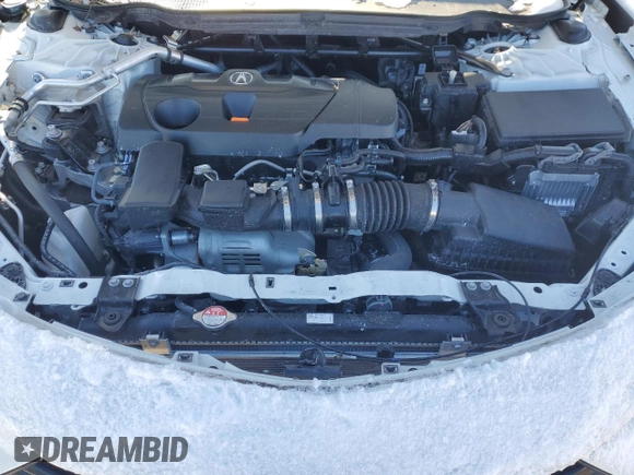 2024 Acura TLX w/A-Spec Package with VIN 19UUB6F55RA000943, listed as a Copart auction lot 41744435 with 7,726 mi miles and Salvage Title. Bid and sale history available at carsss.com. Image 11.