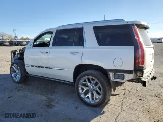 2020 Cadillac Escalade Premium Luxury with VIN 1GYS4CKJ2LR143417, listed as a Copart auction lot 80846294 with 79,568 mi miles and Salvage Title. Bid and sale history available at carsss.com. Image 2.