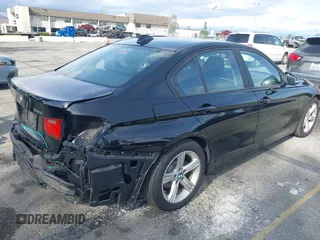 2013 BMW 3 Series 328i with VIN WBA3C1C55DF437722, listed as a IAAI auction lot 41888700 with 70,786 mi miles. Bid and sale history available at carsss.com. Image 4.