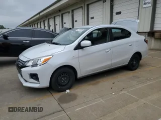 2022 Mitsubishi Mirage ES with VIN ML32FUFJ8NHF03899, listed as a Copart auction lot 62316555 with 37,082 mi miles and Salvage title. Bid and sale history available at DreamBid. Image 1.
