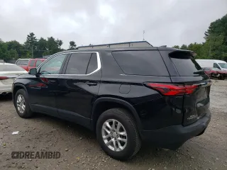 2023 Chevrolet Traverse LS with VIN 1GNEVFKW6PJ182195, listed as a Copart auction lot 66837634 with 26,560 mi miles and Salvage Title. Bid and sale history available at carsss.com. Image 2.