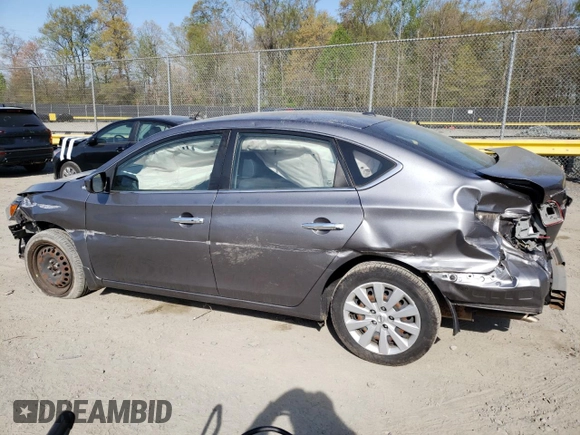 2017 Nissan Sentra SV with VIN 3N1AB7AP1HY359784, listed as a Copart auction lot 53188635 with 66,071 mi miles and Salvage Title. Bid and sale history available at carsss.com. Image 2.