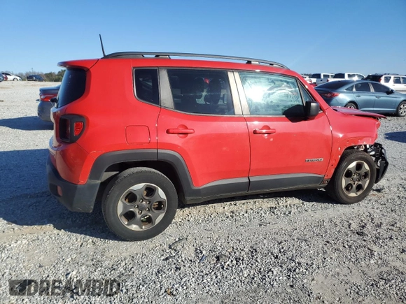 2016 Jeep Renegade Sport with VIN ZACCJAAT6GPE36896, listed as a Copart auction lot 45937515 with 109,468 mi miles and Salvage Title. Bid and sale history available at DreamBid. Image 3.