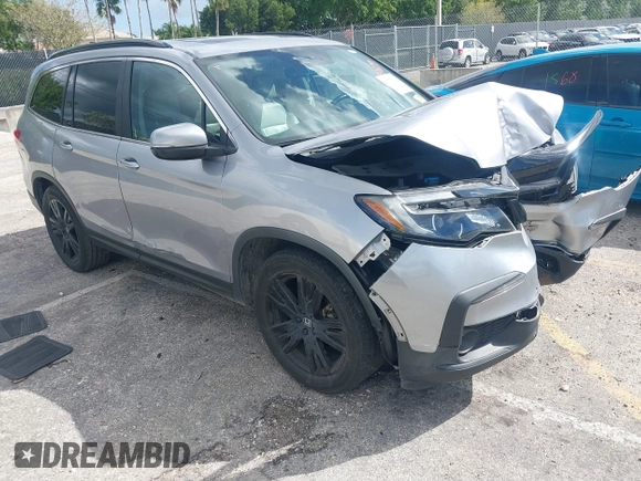 2022 Honda Pilot Special Edition with VIN 5FNYF5H21NB012512, listed as a IAAI auction lot 40677729 with 202,674 mi miles and . Bid and sale history available at carsss.com. Image 1.