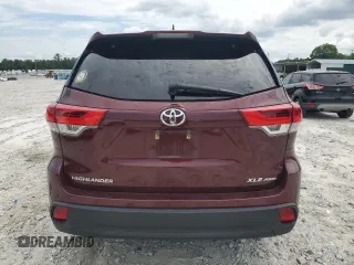 2017 Toyota Highlander XLE with VIN 5TDJZRFH0HS410785, listed as a Copart auction lot 64236895 with Not provided miles and Salvage title. Bid and sale history available at DreamBid. Image 6.