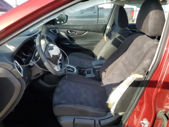 2015 Nissan Rogue S with VIN KNMAT2MV0FP562235, listed as a Copart auction lot 50697815 with 68,888 mi miles and Salvage Title. Bid and sale history available at carsss.com. Image 7.