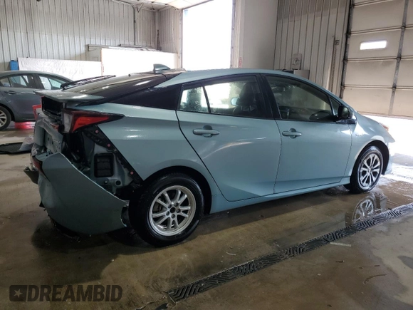 2020 Toyota Prius LE with VIN JTDL9RFU2L3013546, listed as a Copart auction lot 58973725 with 42,518 mi miles and Salvage title. Bid and sale history available at DreamBid. Image 3.