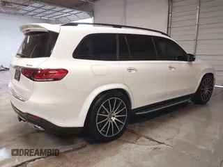 2022 Mercedes-Benz GLS 450 with VIN 4JGFF5KE6NA751521, listed as a IAAI auction lot 41368679 with 17,086 mi miles and . Bid and sale history available at DreamBid. Image 4.