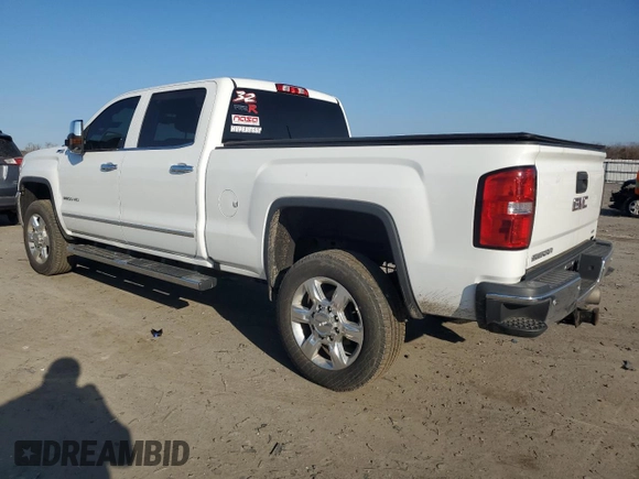 2017 GMC Sierra 2500HD SLT with VIN 1GT12TEY2HF139067, listed as a Copart auction lot 43919285 with 56,169 mi miles and Salvage Title. Bid and sale history available at carsss.com. Image 2.