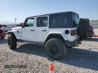 2018 Jeep Wrangler Unlimited Sahara with VIN 1C4HJXEG6JW112198, listed as a Copart auction lot 63412775 with 34,853 mi miles and Salvage title. Bid and sale history available at DreamBid. Image 2.