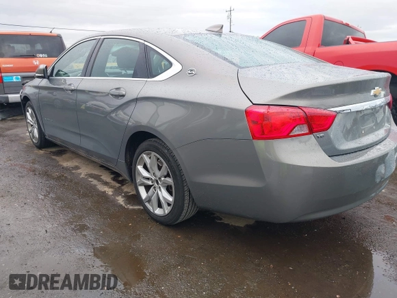 2017 Chevrolet Impala LT with VIN 2G1105S33H9162787, listed as a IAAI auction lot 41806452 with 160,909 mi miles and . Bid and sale history available at DreamBid. Image 3.