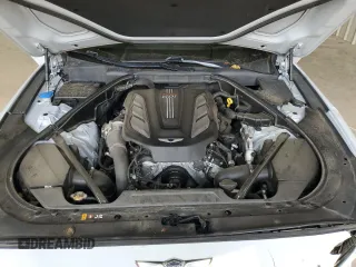 2018 Genesis G80 3.3T Sport with VIN KMHGN4JB1JU260498, listed as a Copart auction lot 73844514 with 103,872 mi miles and Salvage Title. Bid and sale history available at carsss.com. Image 13.