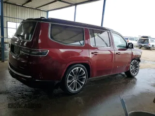 2022 Jeep Grand Wagoneer Series III z VIN 1C4SJVGP3NS113264, wystawiony jako Copart lot #84120074 z przebiegiem Nie podano mil oraz Szkoda całkowita • Salvage title. Historia ofert i sprzedaży dostępna na DreamBid. Obrazek 3.